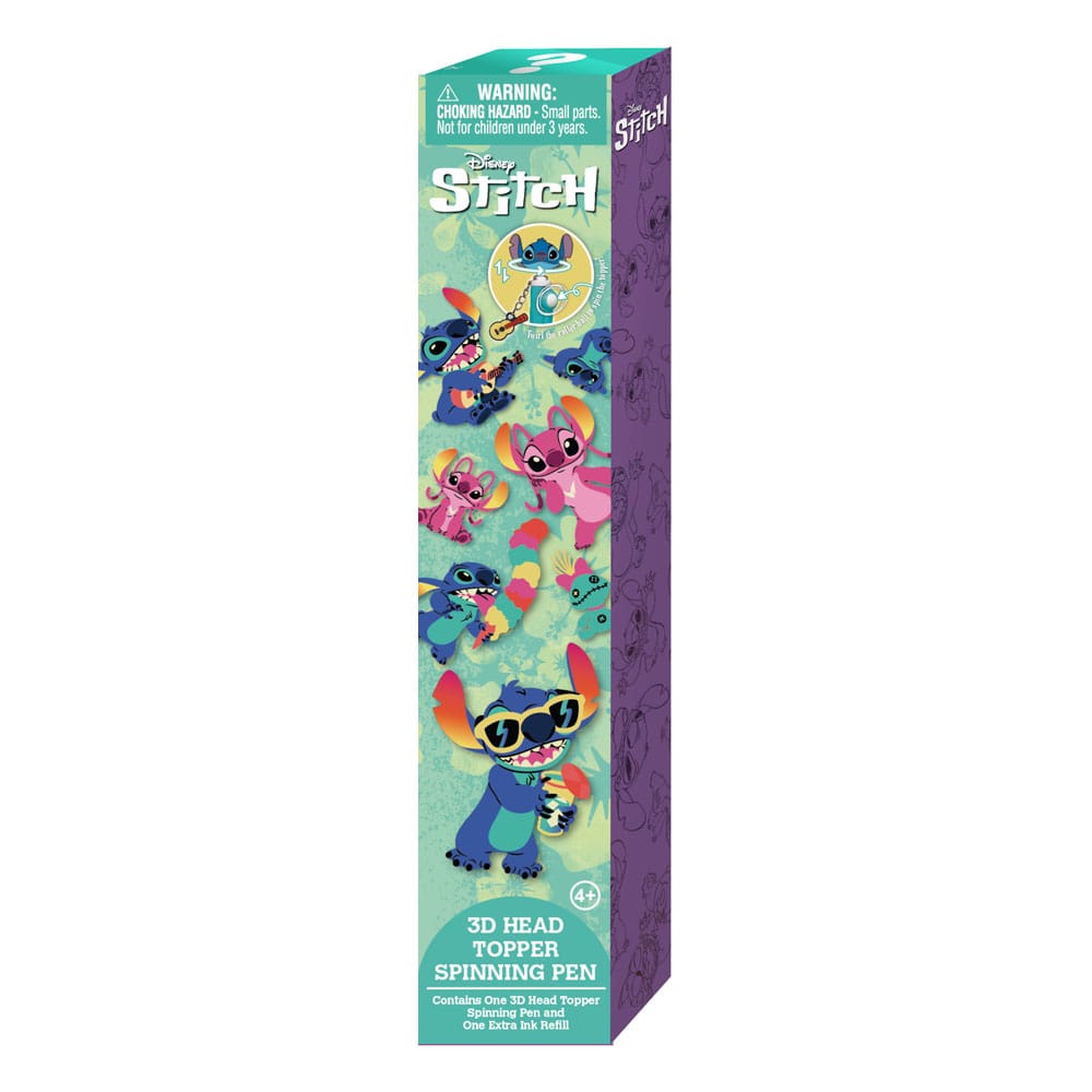 Stitch The Movie Stitch 3D Head Topper Spinning Pen