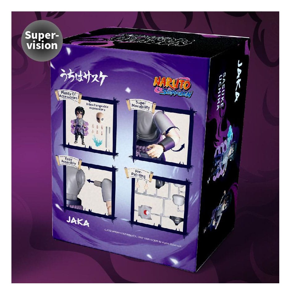 Naruto Plastic Model Kit Sasuke Uchiha 12 cm     