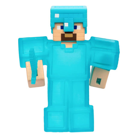 Minecraft Heroes of Goo Jit Zu Meteor Madness Stretch Figure Steve 12 cm      