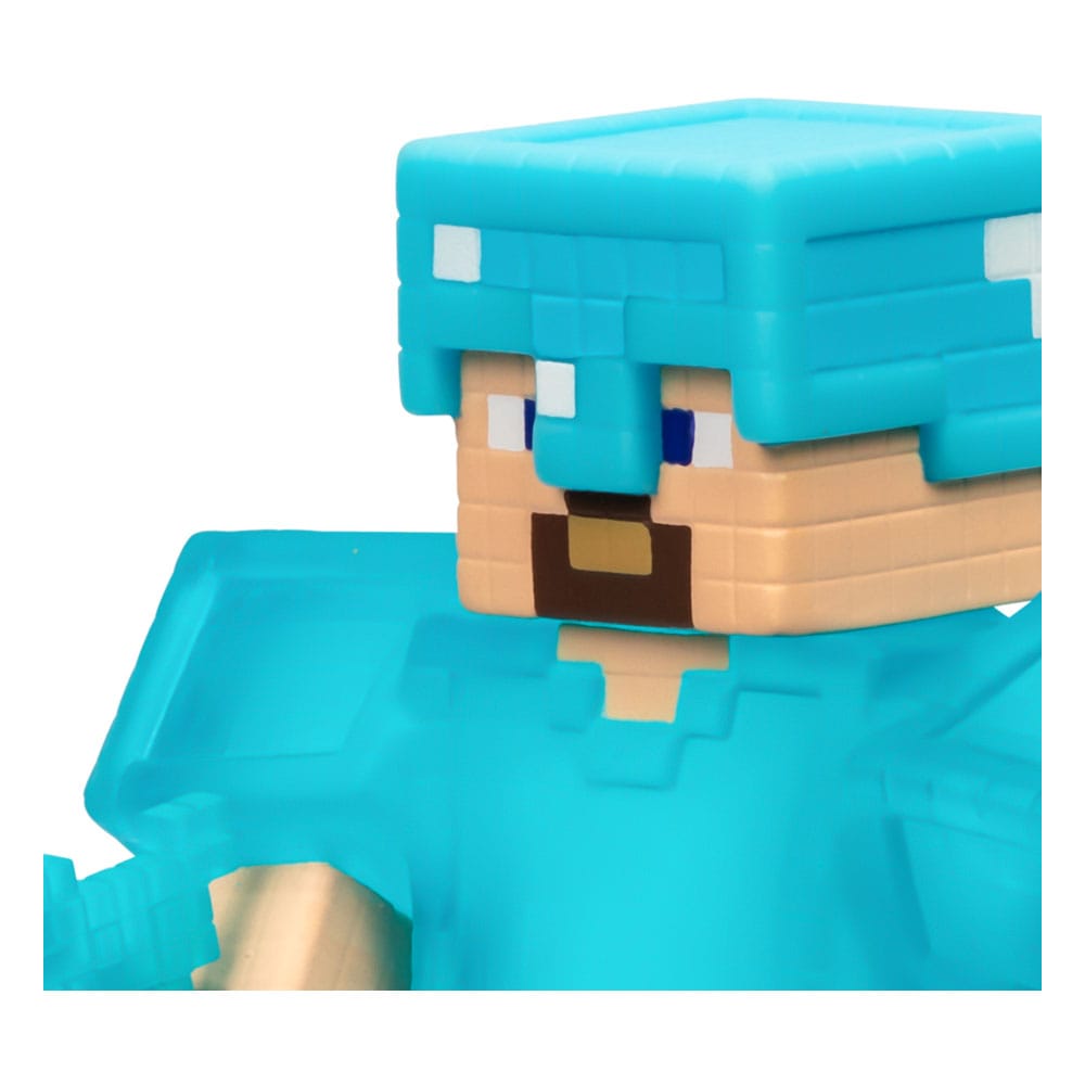 Minecraft Heroes of Goo Jit Zu Meteor Madness Stretch Figure Steve 12 cm      