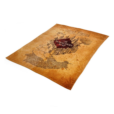Harry Potter Cozy Blanket Portal Marauder´s Map 180 x 200 cm 