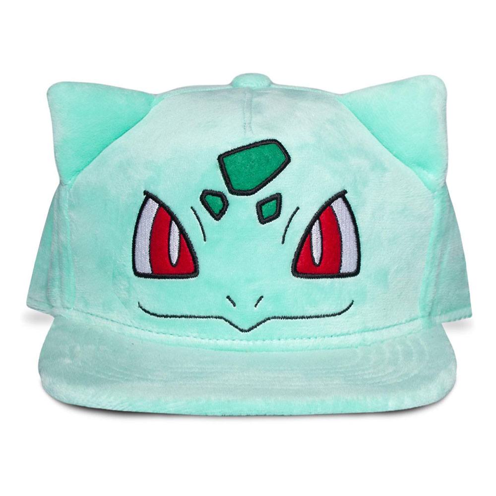 Pokémon Plush Snapback Cap Bulbasaur 