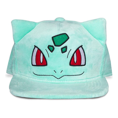 Pokémon Plush Snapback Cap Bulbasaur 