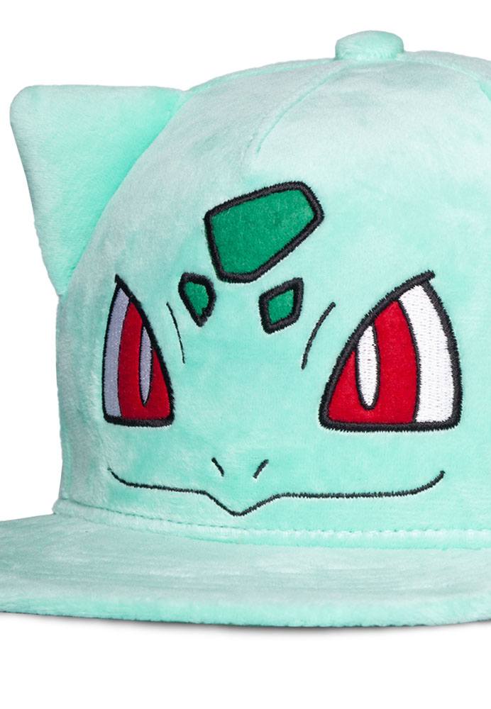 Pokémon Plush Snapback Cap Bulbasaur 