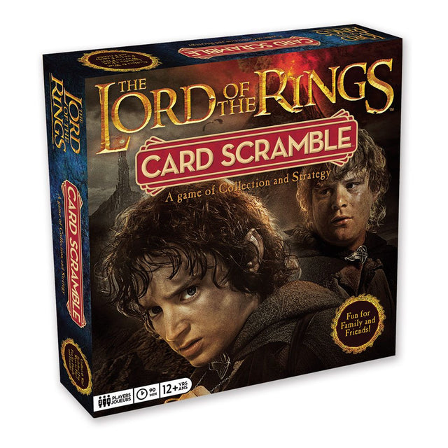 Lord of the Rings Board Game Card Scramble 