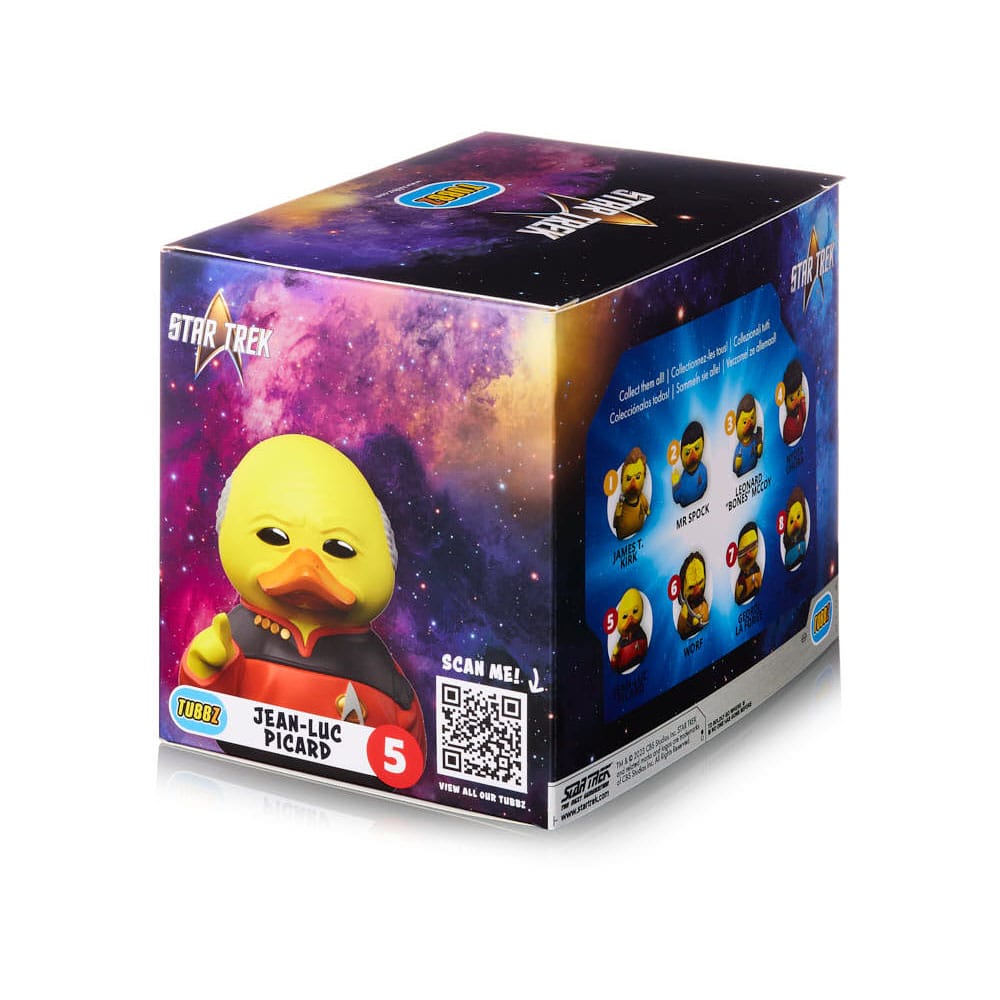 Star Trek Tubbz PVC Figure Jean-Luc Picard Boxed Edition 10 cm 