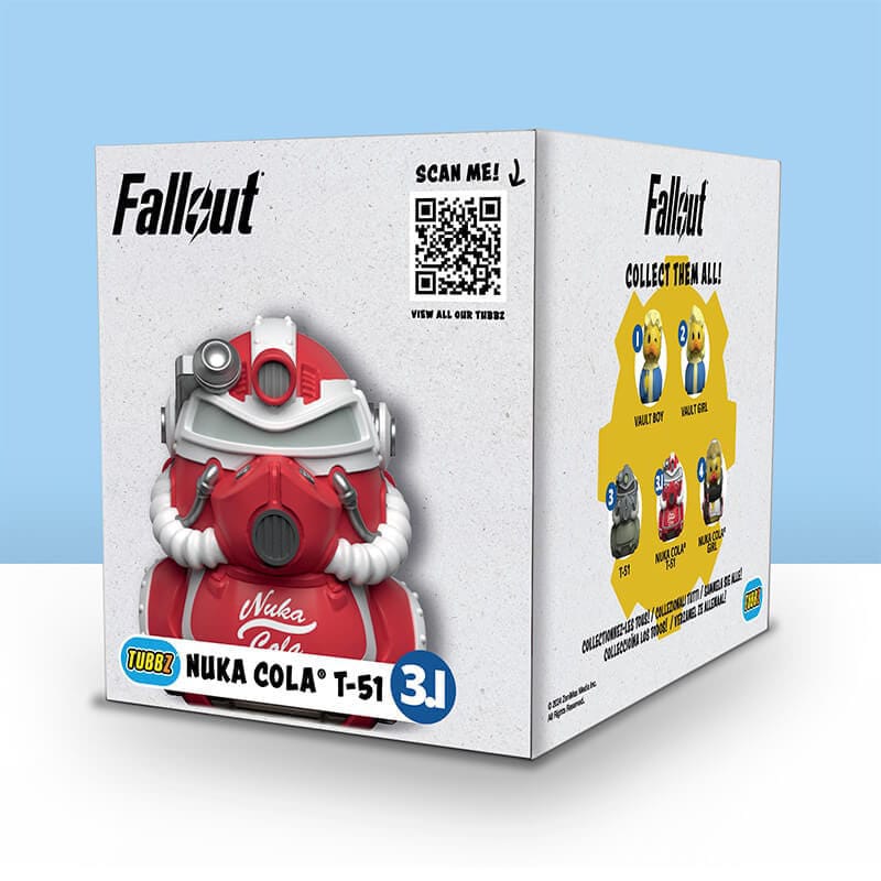 Fallout Tubbz PVC Figure Nuka Cola T-51 Boxed Edition 10 cm 