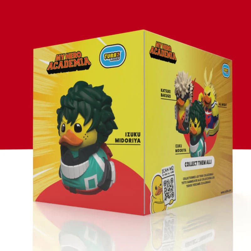 My Hero Academia Tubbz PVC Figure Izuku Midoriya (Deku) Boxed Edition 10 cm 