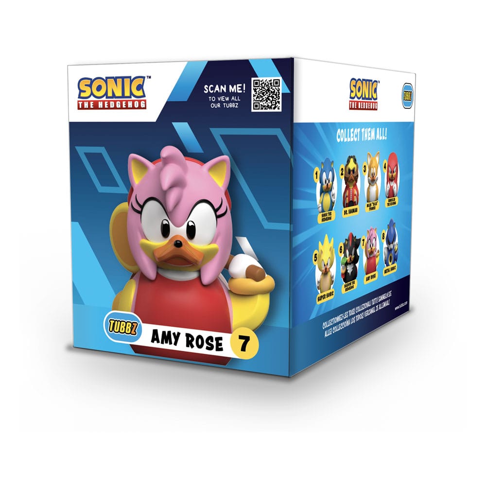 Sonic - The Hedgehog Tubbz PVC Figure Amy Rose Boxed Edition 10 cm  
