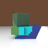 Minecraft Tubbz PVC Figure Zombie 1st Edition 10 cm                