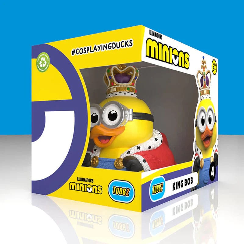 Minions Tubbz PVC Figure King Bob Boxed Edition 10 cm 