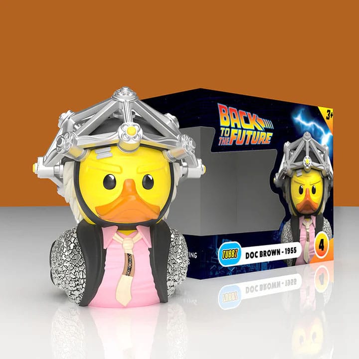 Back To The Future Tubbz PVC Figure Doc Brown 1950s Boxed Edition 10 cm  