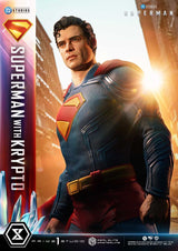 Prime 1 Studio's Superman & Krypto Real Elite Masterline Series Statue - 1/3 Scale Iconic Heroes