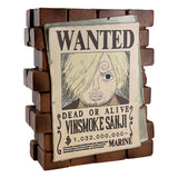 One Piece Coin Bank Sanji Wanted 