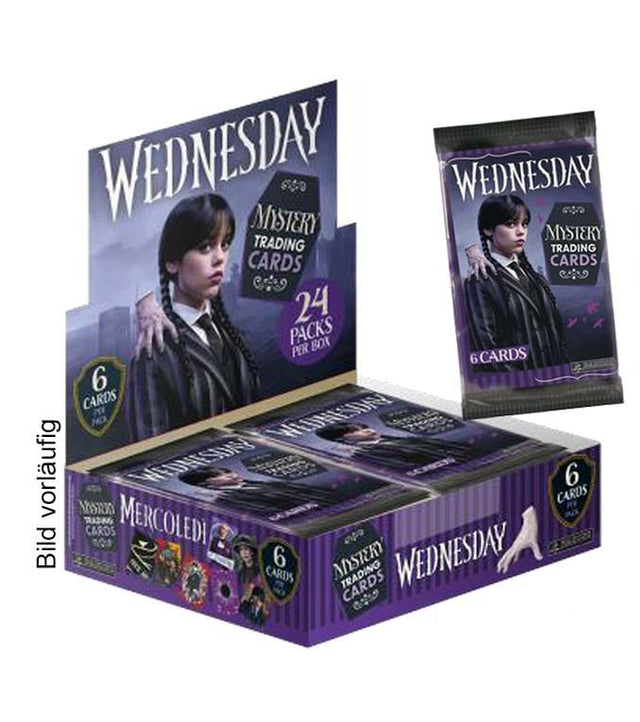 Wednesday Trading Cards Flow Pack Box (24)