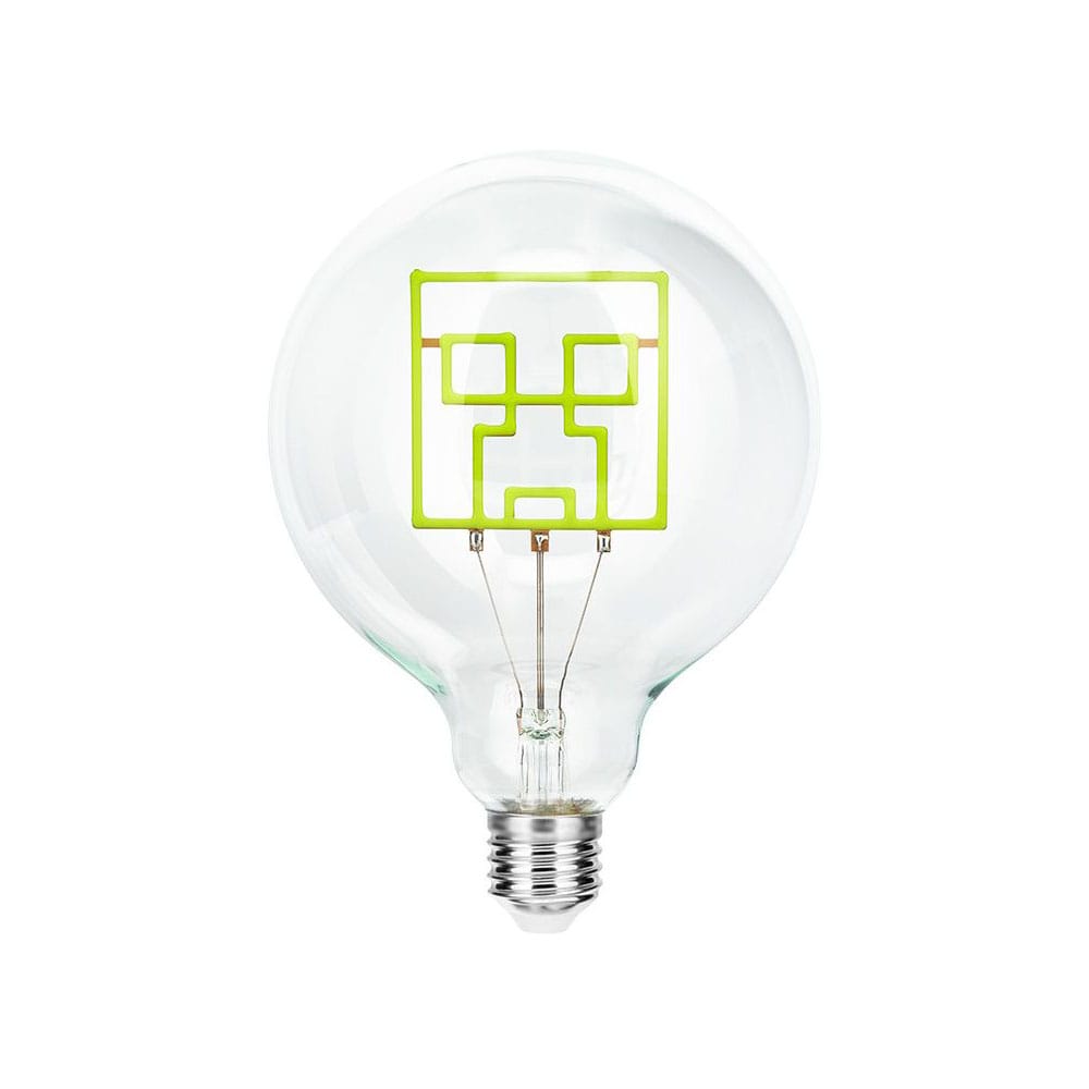 Minecraft Neon LED Bulb Creeper