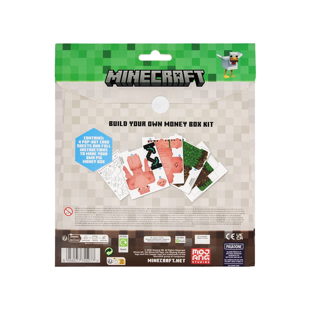 Minecraft Build Your Own Money Bank Treasure Schwein 