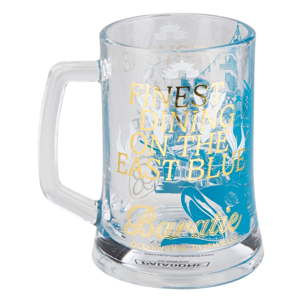 One Piece Beer Pint Glass 