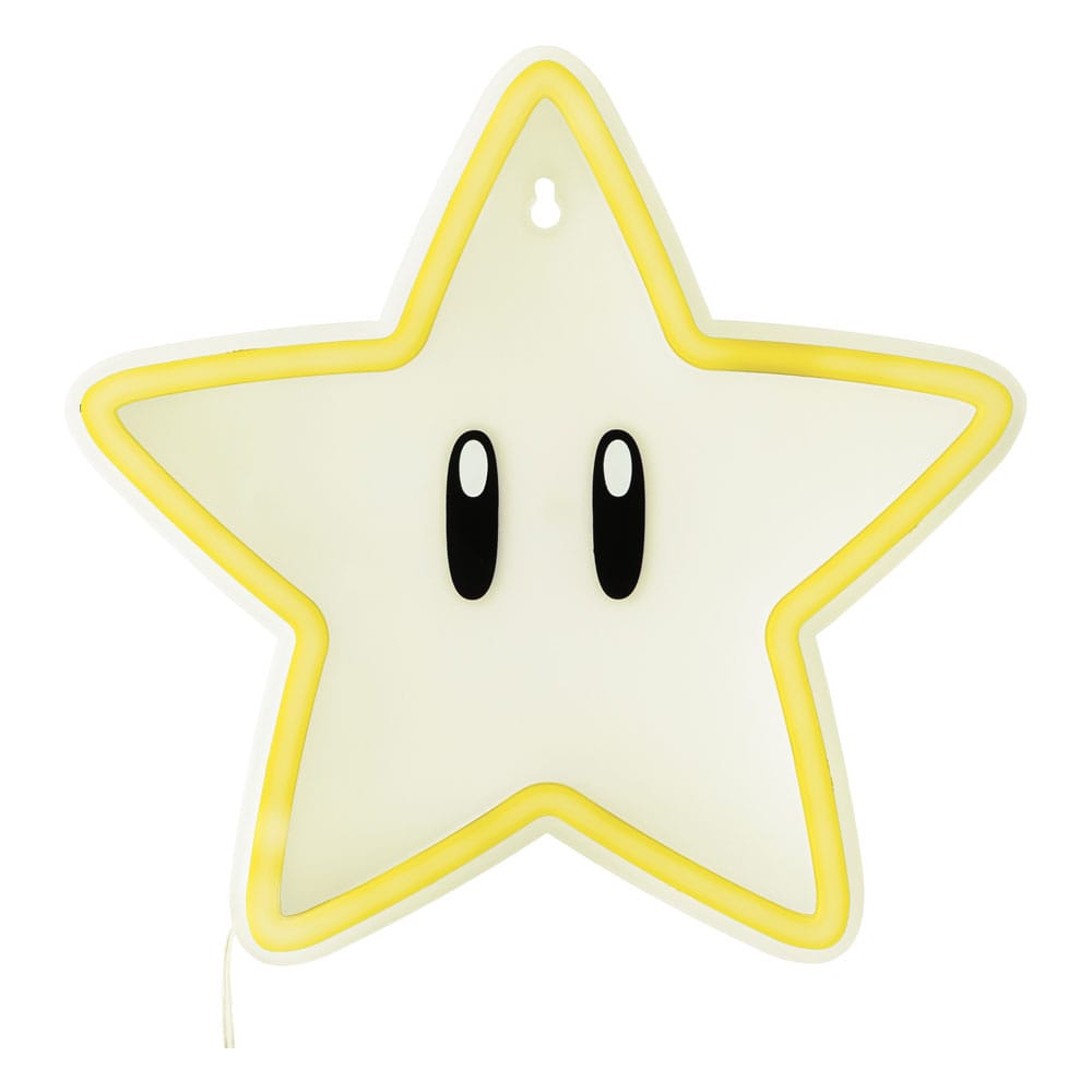 Super Mario LED Wall Lamp Light Super Star Neon    
