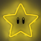 Super Mario LED Wall Lamp Light Super Star Neon    