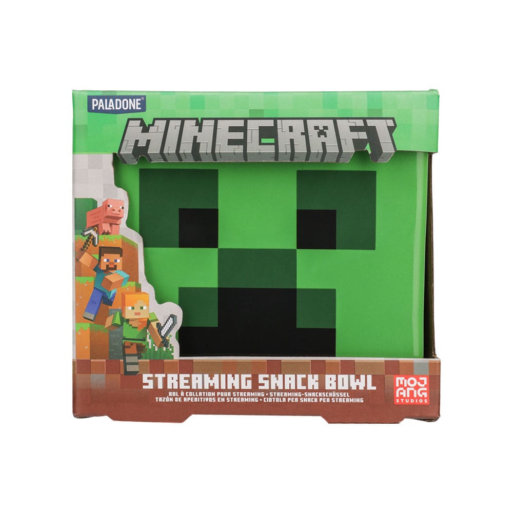Minecraft Streaming Snack Bowl Creeper