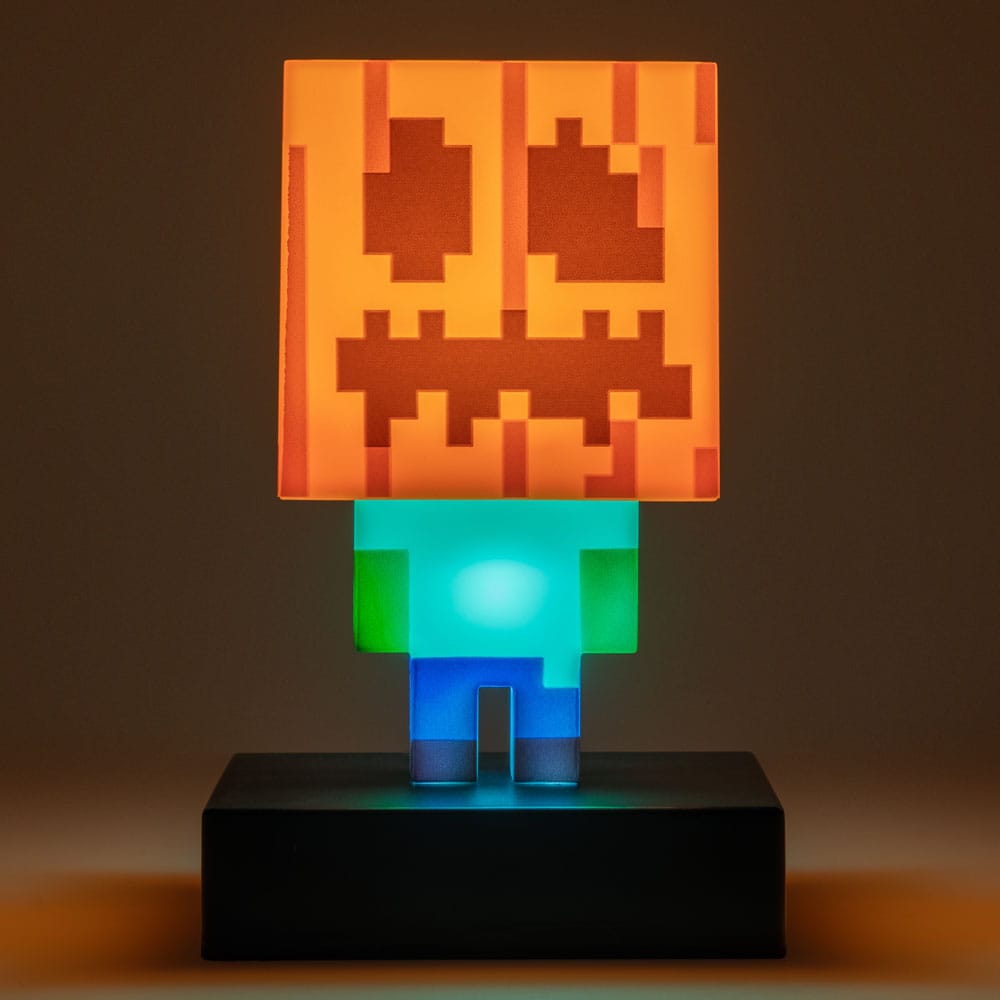 Minecraft Icons Light Zombie Jack O Lantern 10 cm 