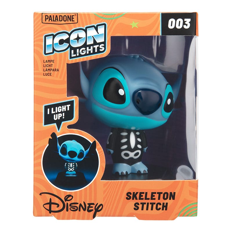 Lilo & Stitch Skeleton Icons Light Stitch 11 cm