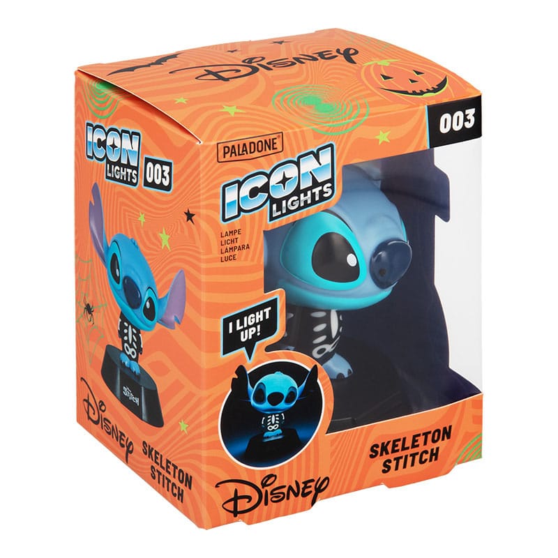 Lilo & Stitch Skeleton Icons Light Stitch 11 cm