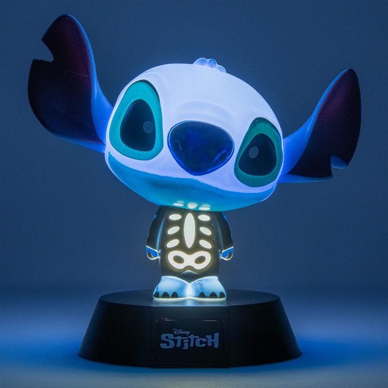 Lilo & Stitch Skeleton Icons Light Stitch 11 cm