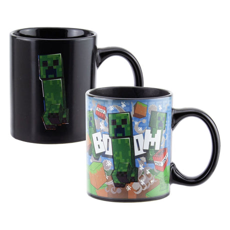 Minecraft Heat Change Mug Creeper