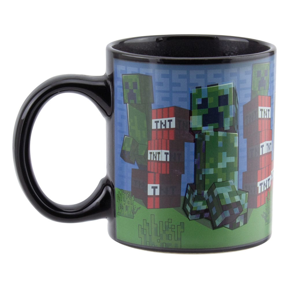 Minecraft Heat Change Mug Creeper