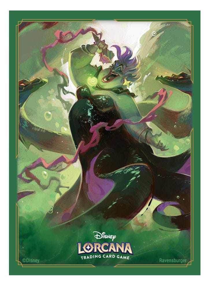 Disney Lorcana TCG Card Sleeves Ursula (65)