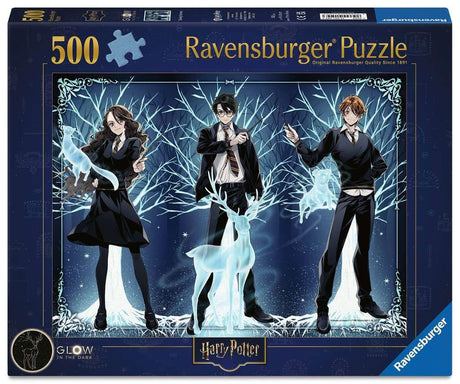Harry Potter Glow-in-the-Dark Jigsaw Puzzle Glowing Patronus (500 pieces)