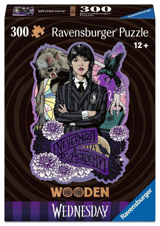 Wednesday WOODEN Jigsaw Puzzle Wednesday Addams (300 pieces)