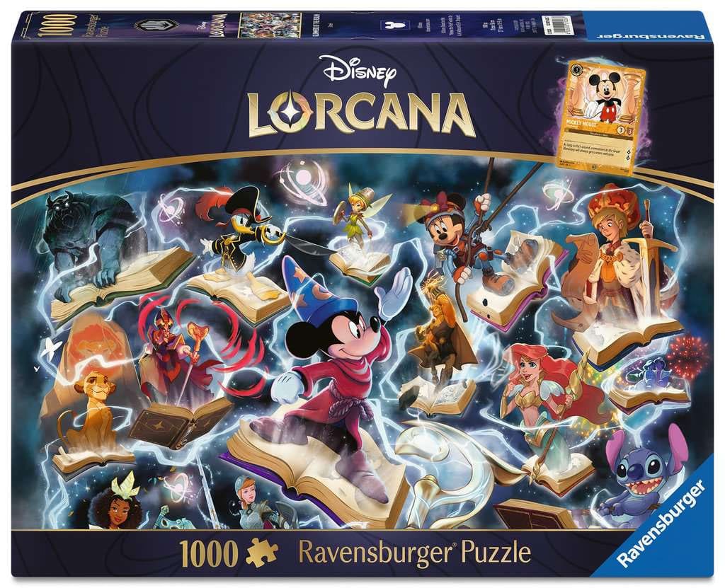 Disney Lorcana Jigsaw Puzzle Glimmers of the Realm: Steel (1000 pieces)