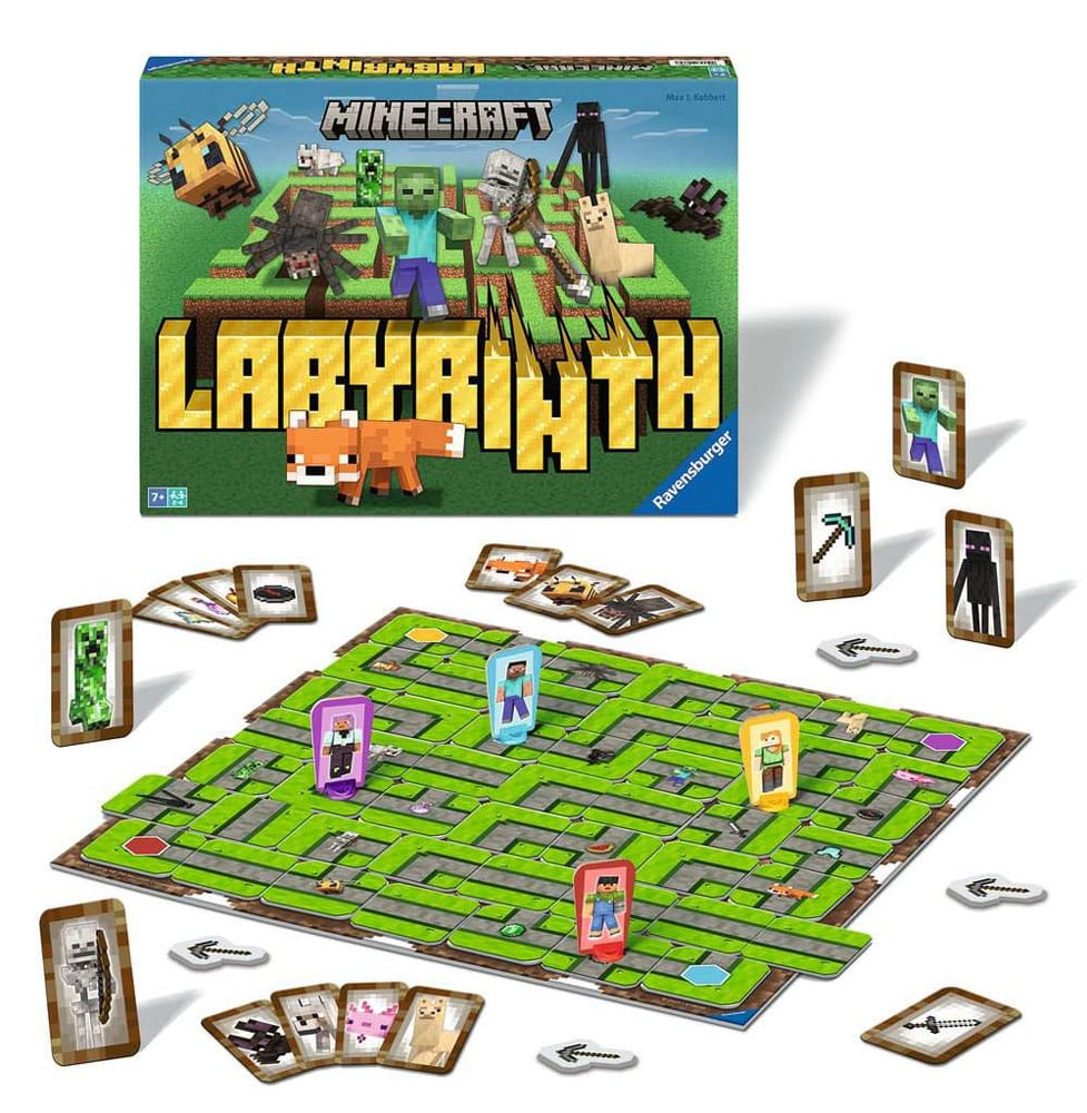 Minecraft Board Game Labyrinth 