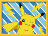 Pokémon CreArt Paint by Numbers Painting Set Pikachu 18 x 24 cm
