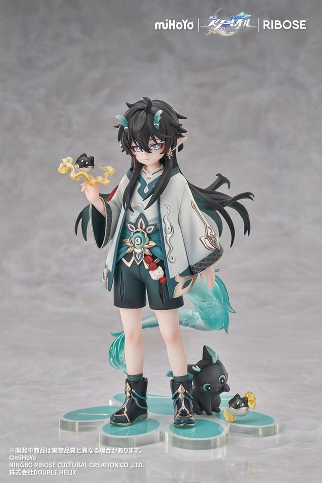 Honkai: Star Rail Rise Up Chibineko Series PVC Statue Dan Heng / Imbibitor Lunae Ver. 19 cm  