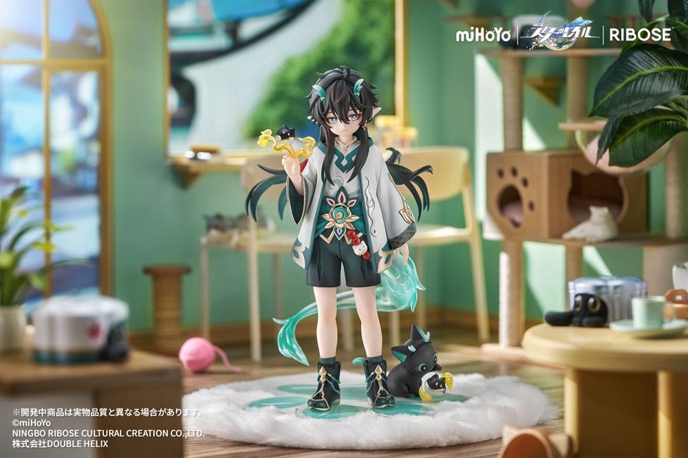 Honkai: Star Rail Rise Up Chibineko Series PVC Statue Dan Heng / Imbibitor Lunae Ver. 19 cm  