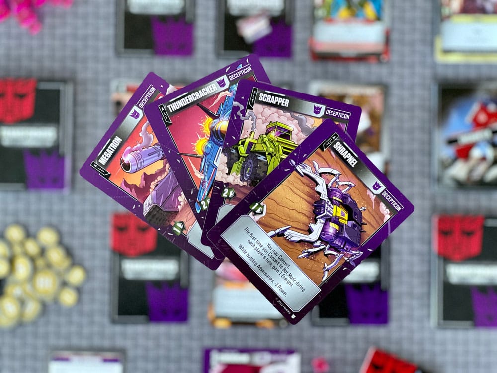 Transformers card game Deck-Building A Rising Darkness Englische Version