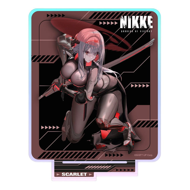 Goddess of Victory: Nikke Crouching Series Acrylic Stand Scarlet Holographic 14 cm     