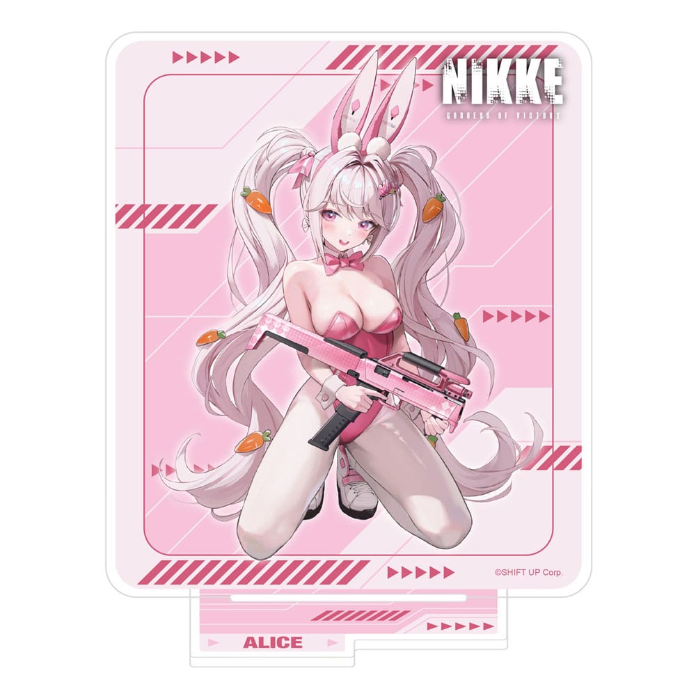 Goddess of Victory: Nikke Crouching Series Acrylic Stand Alice Holographic 14 cm     