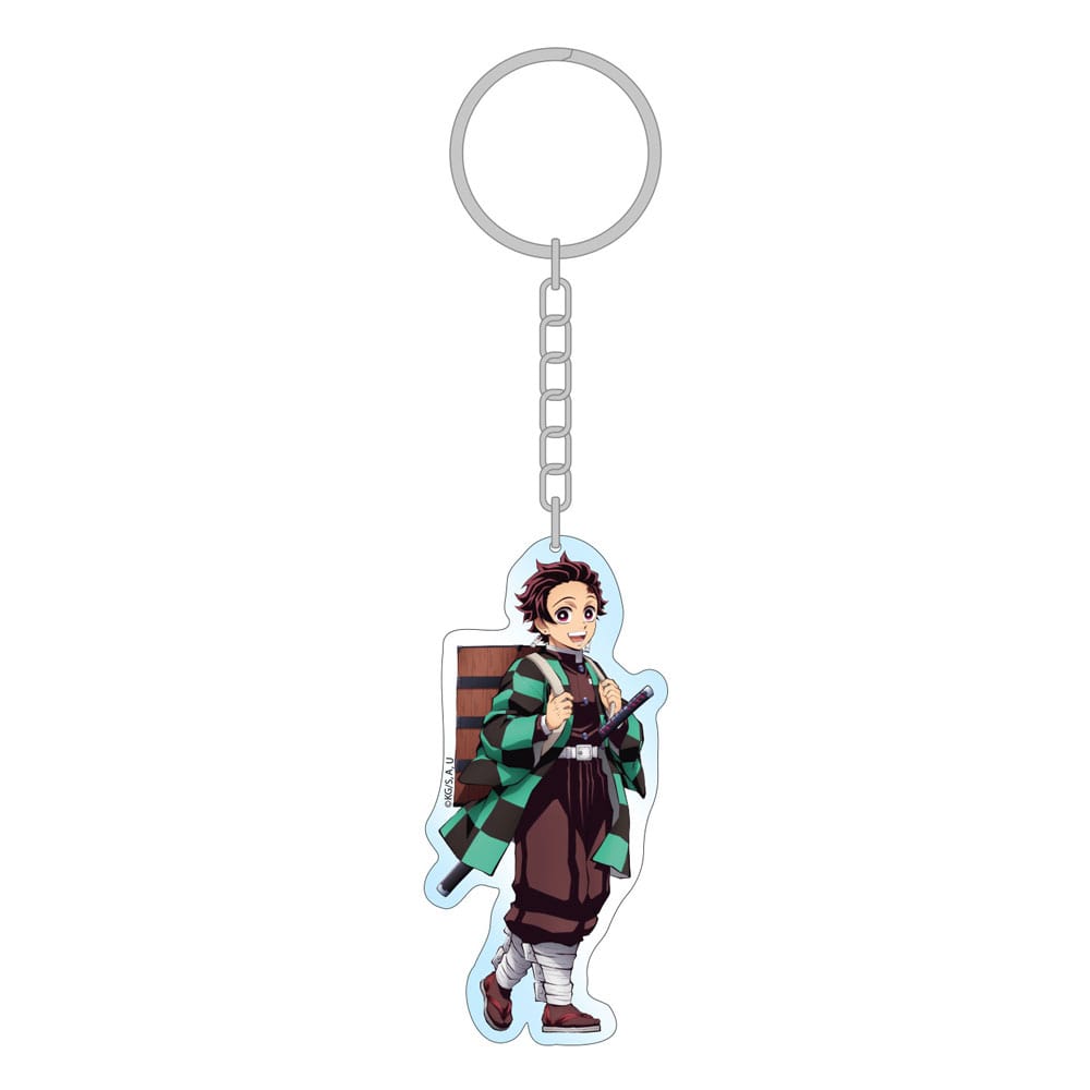 Demon Slayer: Kimetsu no Yaiba Acrylic Keychain Tanjiro Holographic 8 cm     