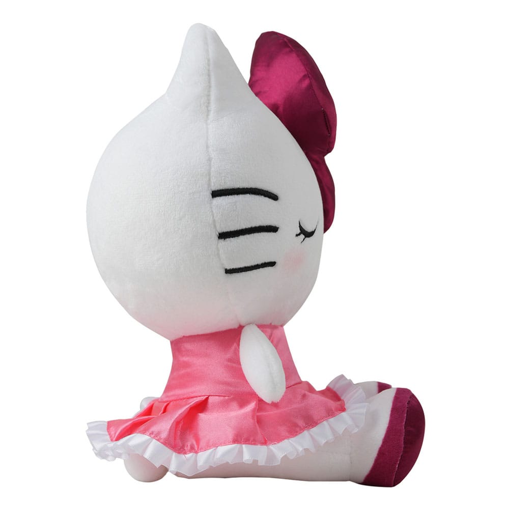 Sanrio  Plush Figure Hello Kitty Red Velvet Dress 17 cm    