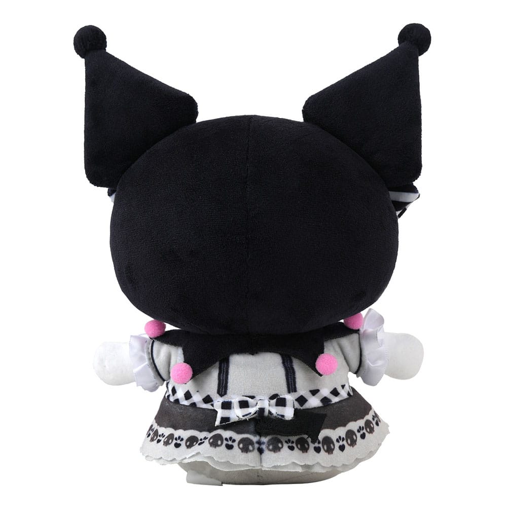 Sanrio Pink Black Party Series Plush Figure Kuromi 22 cm    
