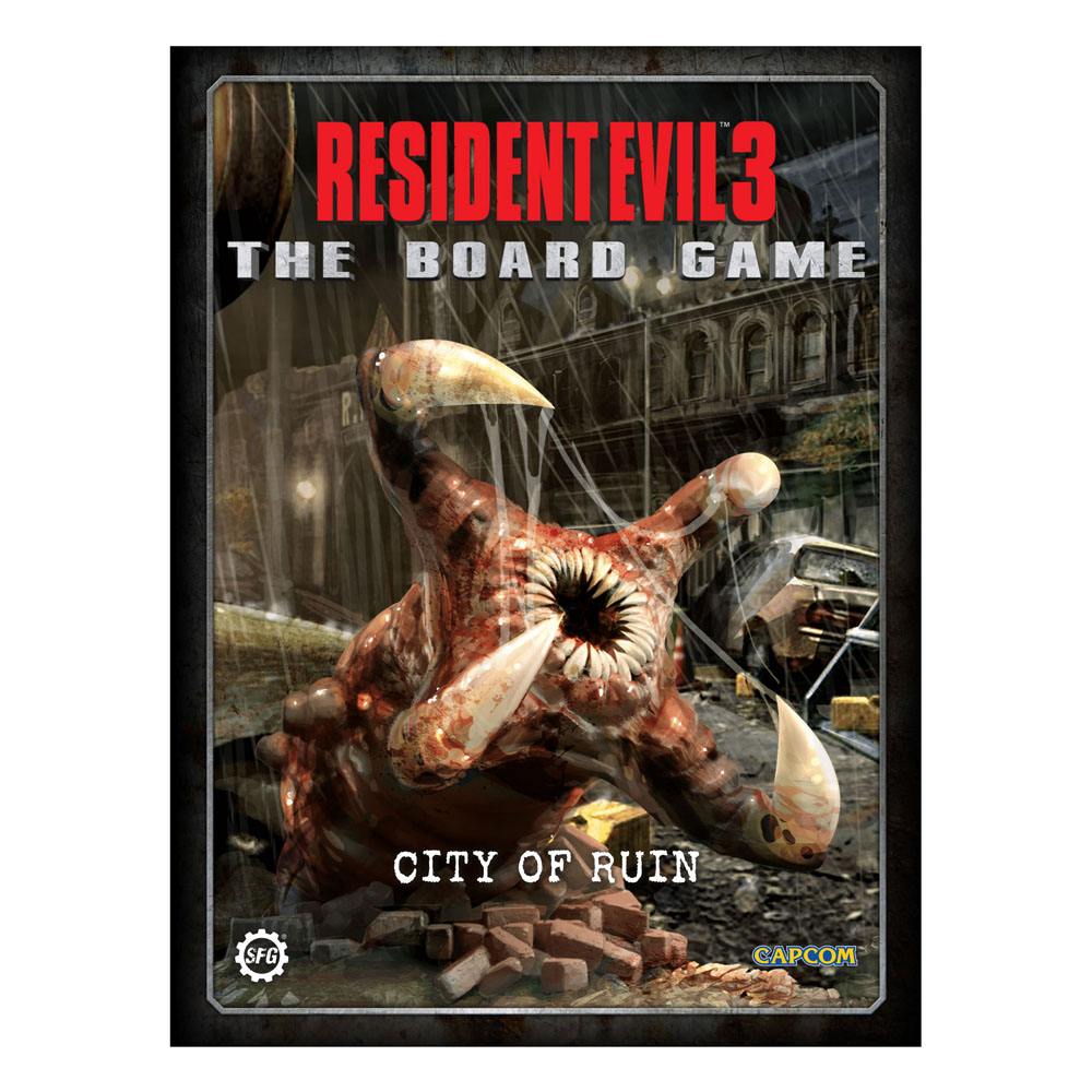 Resident Evil 3 The Board Game Expansion The City of Ruin 