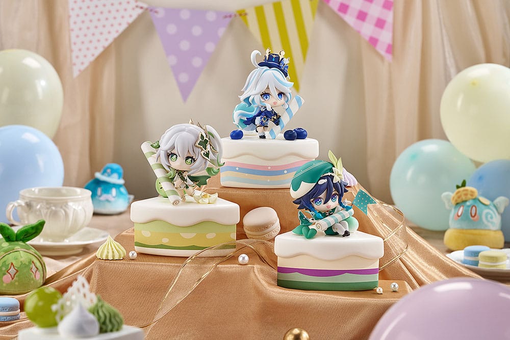 Genshin Impact Wondrous Travels Series Figure Furina Chibi 14 cm       