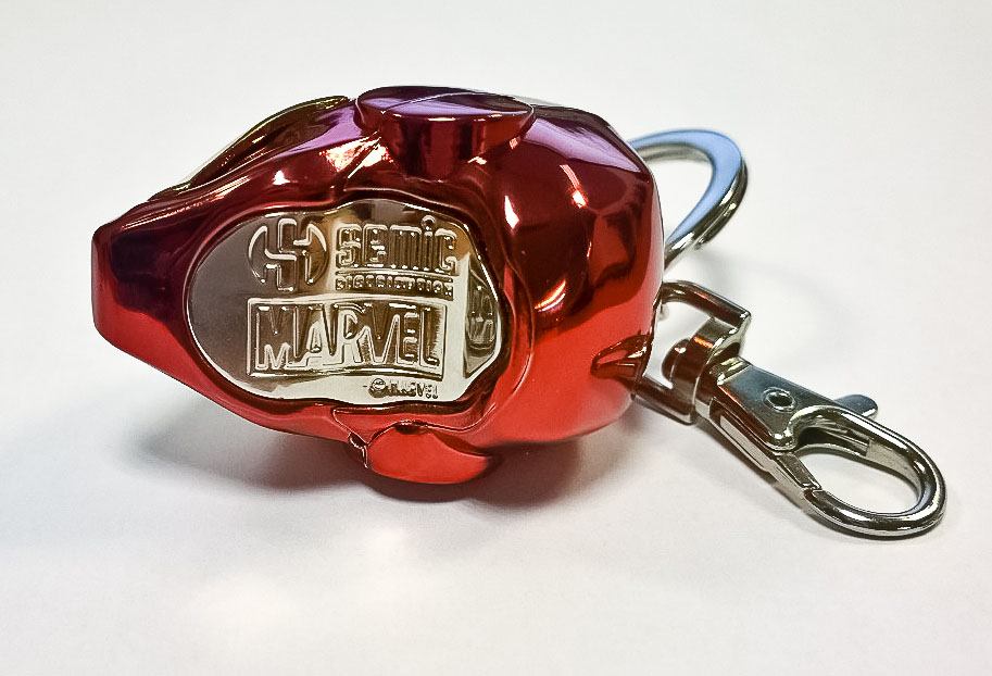 Marvel Comics Metal Keychain Iron Man Helmet 