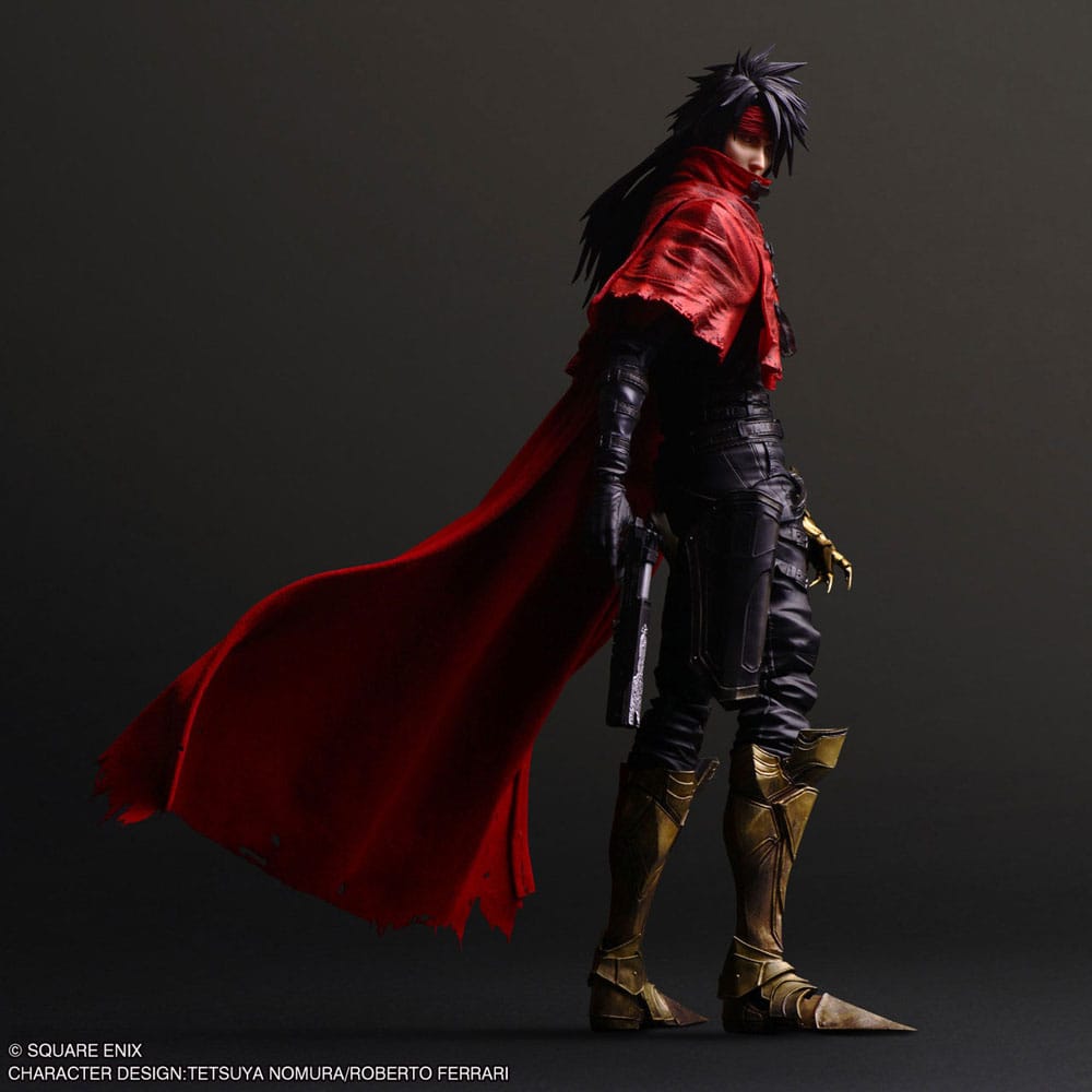 Final Fantasy VII Rebirth Play Arts Kai Action Figure Vincent Valentine 28 cm 