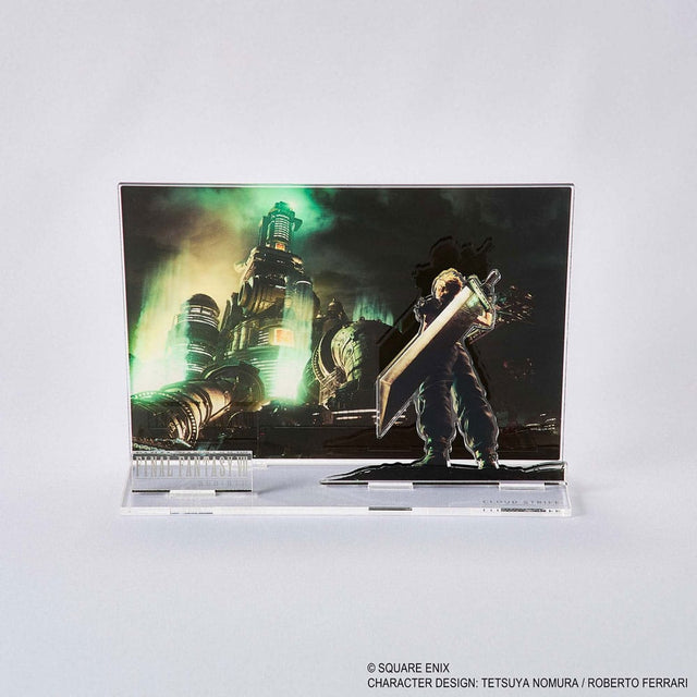 Final Fantasy VII Rebirth Acrylic Diorama Cloud Key Art 